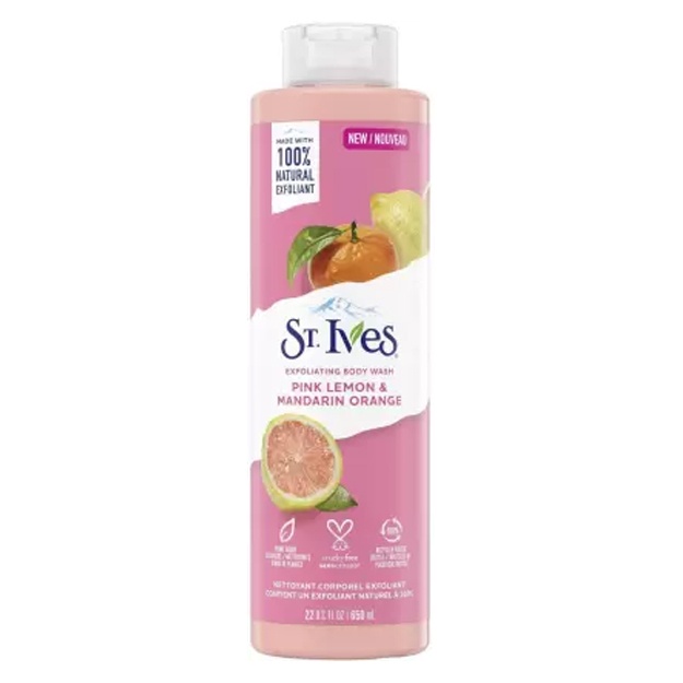 Peeling uchun dush jeli Pushti Limon va Mandarin Sent-Ives 650 Ml