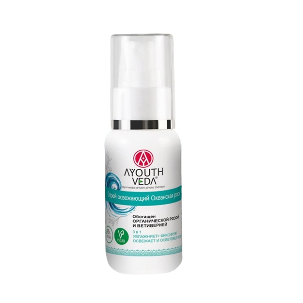 Yuz va tana uchun Mist Spray Ayouthveda Okeanskaya rosa 50ml