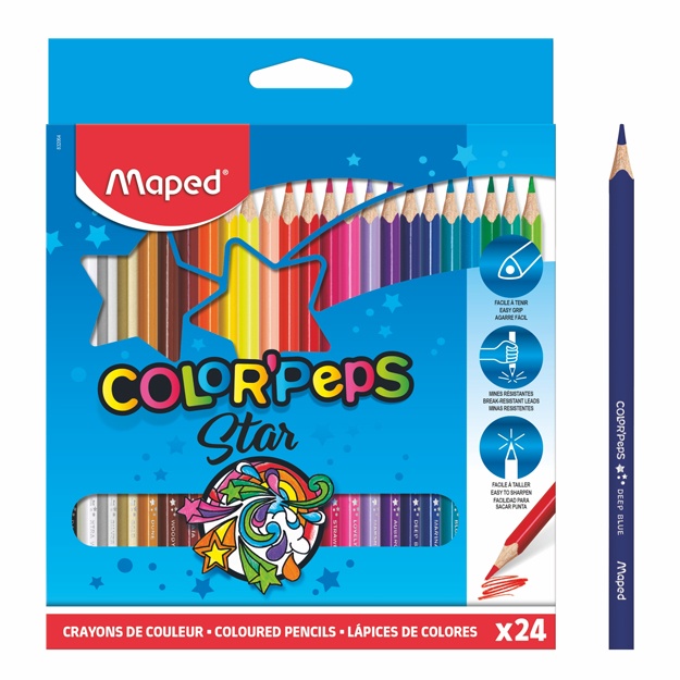 Rangli qalamlar (24solourSolor’Peps) 832064