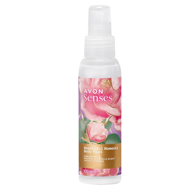Лосьон-спрей для тела Avon Senses Прекрасные моменты 100мл