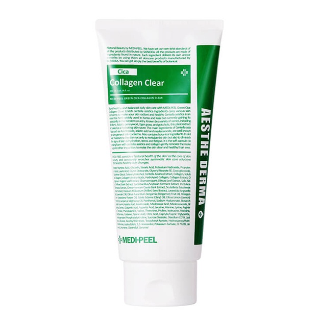SISA kompleksi Medi-Peel Green Sisa Sollagen Slear bilan kollagen yuz yuvish