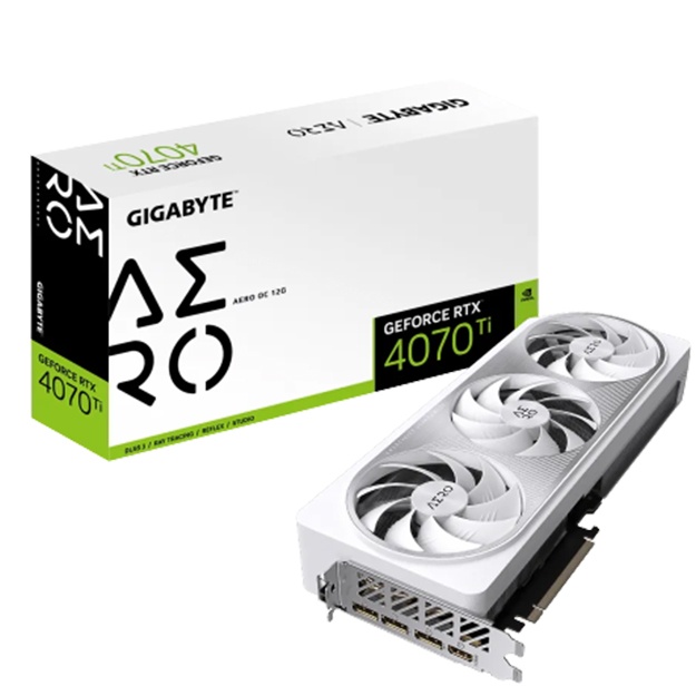 Videokarta Gigabyte 12GB GeForce RTX4070Ti AERO OC GV-N407TAERO OC-12GD