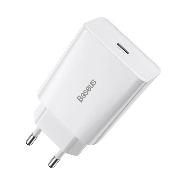 Зарядное устройство Baseus Speed Mini Quick Charger Type-C 20W Белый (CCFS-SN02)