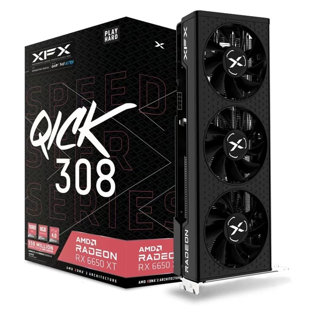 Videokarta XFX SPEEDSTER QICK308 RADEON RX 6650XT Ultra 8 GB GDDR6 From UAE