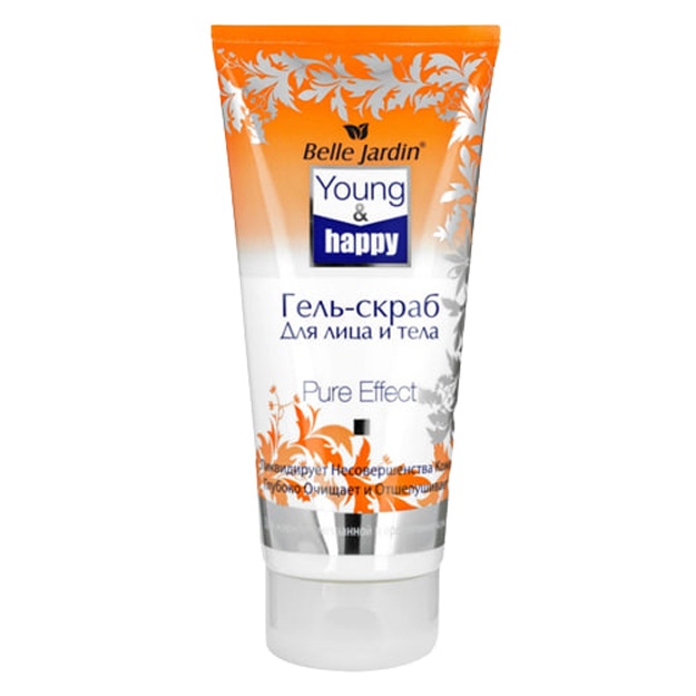 Yuz va tana uchun gel skrab Young Happy Belle Jardin 200ml