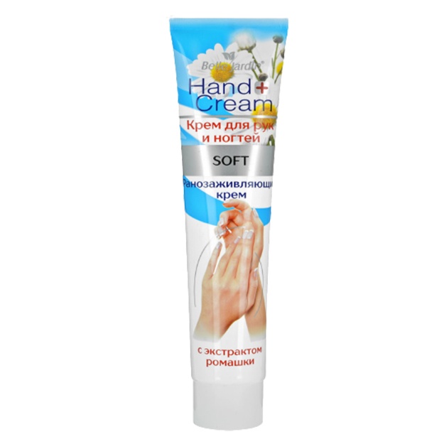 Moychechak ekstrakti bilan qo‘llar va tirnoqlar uchun krem Soft Belle Jardin 125ml