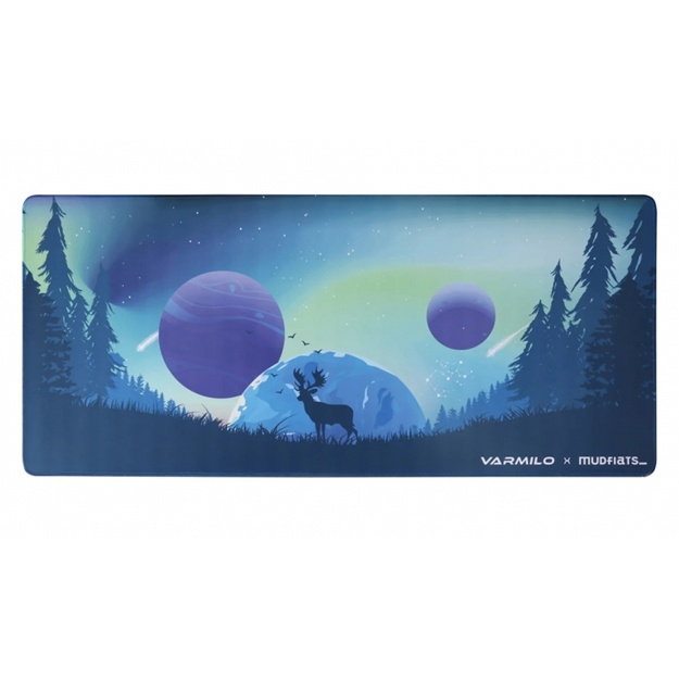 O‘yin gilamchasi Varmilo Mouse Pad Aurora XL (900x400x3mm), Blue ZDB053-01