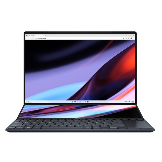 Noutbuk Asus Zenbook DUO UX8402ZE-OLED007W i7-12700H 16 GB 1TB SSD 4GB RTX3050TI 14.5" Ingliz arab klaviaturasi