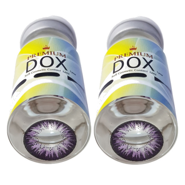 Rangli kontakt linzalari Premium Dox NA02 Violet 0.00