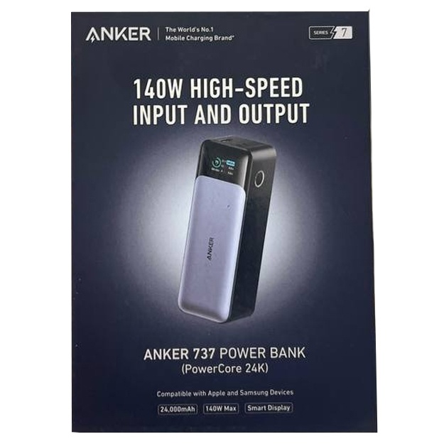 Внешний аккумулятор Anker 737 (Power Core 24K) 24000 мАч