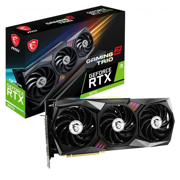 Videokarta MSI GeForce RTX 3070 Gaming Z trio 8GB GDDR6 from UAE (B096SLY557)