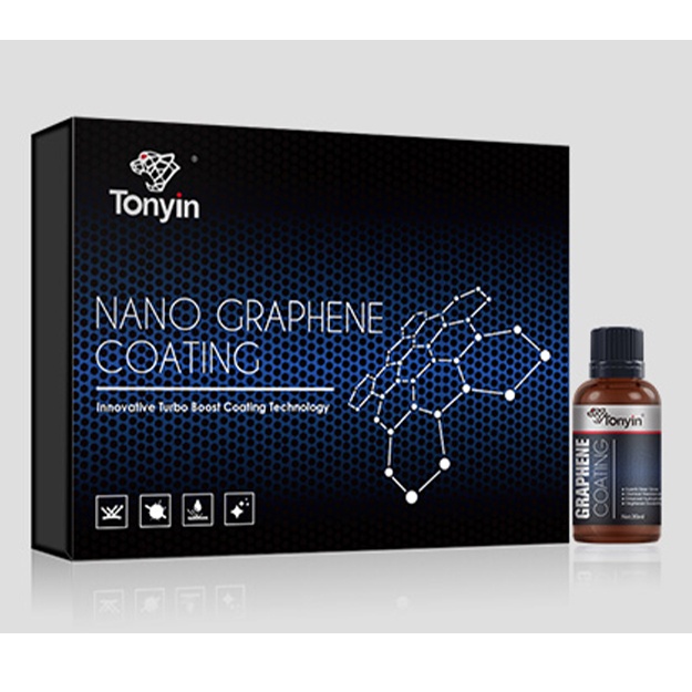 Polirol dlya avtomobilya Tonyin Nano Graphene Coating (kit) 50 ml TC02C2