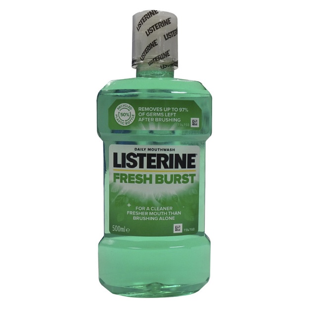 Listerinli og‘iz yuvish vositasi 500 ml. Yangi portlash.