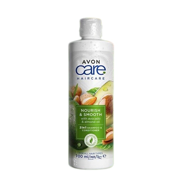 Shampun-konditsioner Avon Nourish&Smooth Avocado&Almond oil 700ml