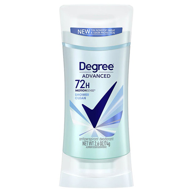 Darajali quruq himoyalangan dush tozalovchi 72 soatlik antiperspirant
