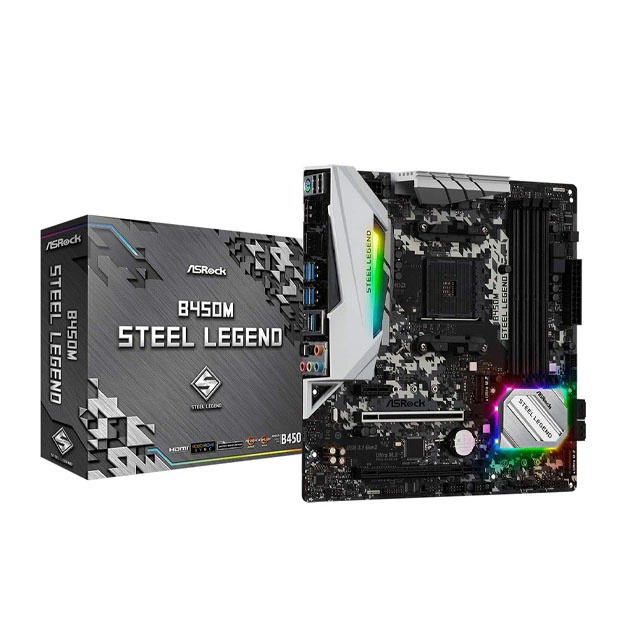 Kompyuter platasi ASRock B450 STEEL LEGEND DDR4 from UAE