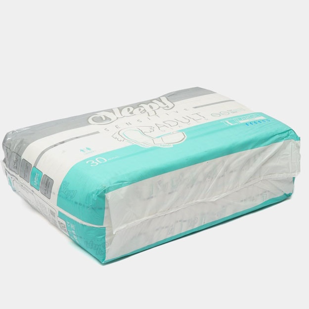 Kattalar uchun tagliklar Sleepy Sensitive №3 L, 100-150 sm, 30 dona