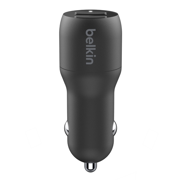 Avtomobil zaryadlovchi Belkin Dual USB-A 1M 24W