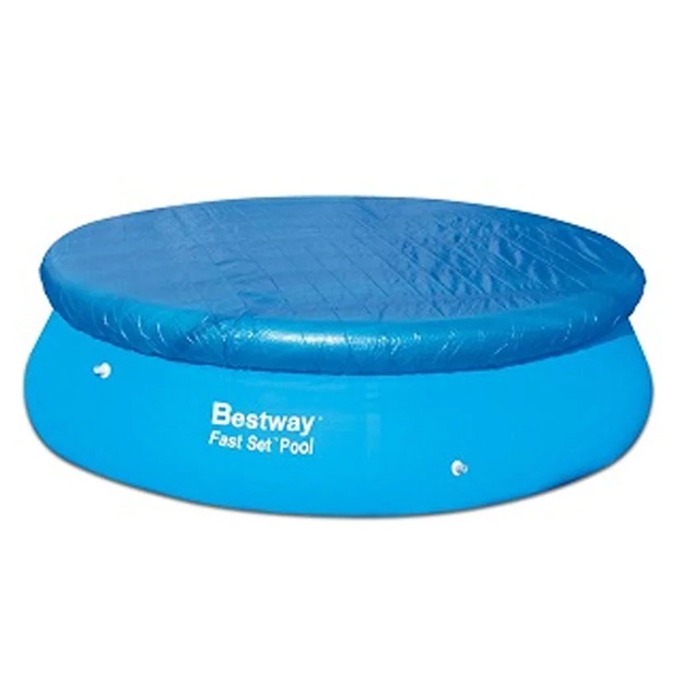 Diametri 305 sm bo‘lgan shishiriladigan tomoni bo‘lgan hovuzlar uchun tent Bestway 58033