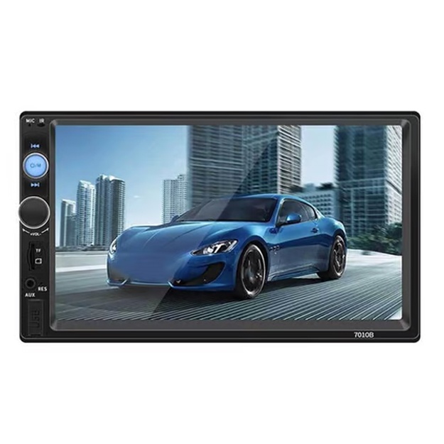 Raqamli sensorli ekranli 2 din 7 dyuymli HD universal avtomobil radiosi.