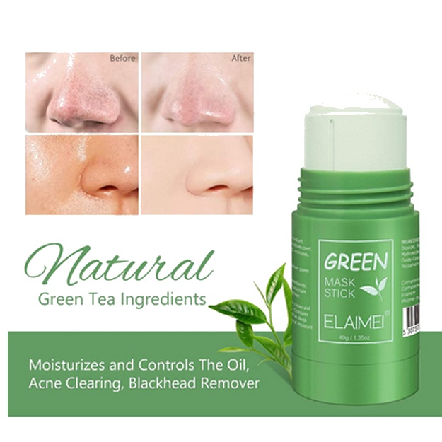 Yuz uchun tozalovchi gil niqobi Green Mask Stick 40 gr