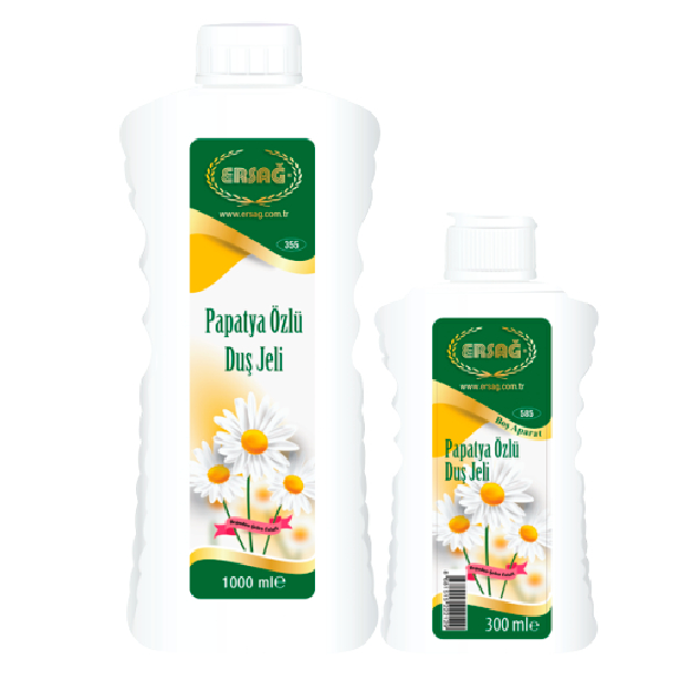 Moychechak ekstraktli dush uchun gel Ersağ 1000ml+ bo‘sh apparat