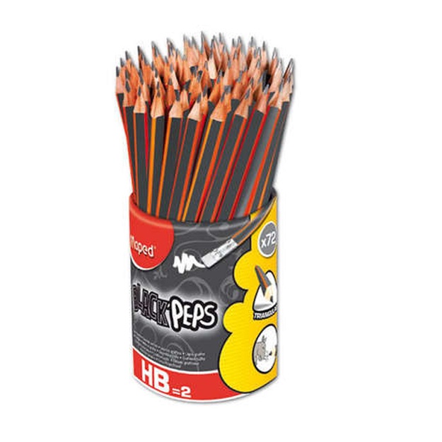 Карандаш Maped (HB по 72шт,Black'Peps)шт 851759шт