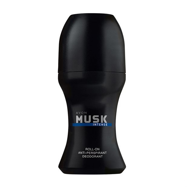 Parfyumlangan terga qarshi dezodorant Avon Musk+Intense 50ml