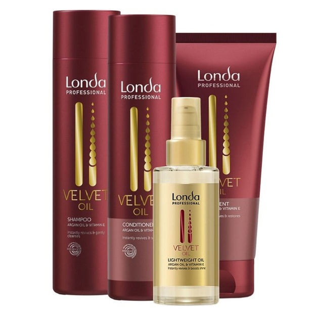 Argan yog‘i bilan soch to‘plami Londa Velvet Oil