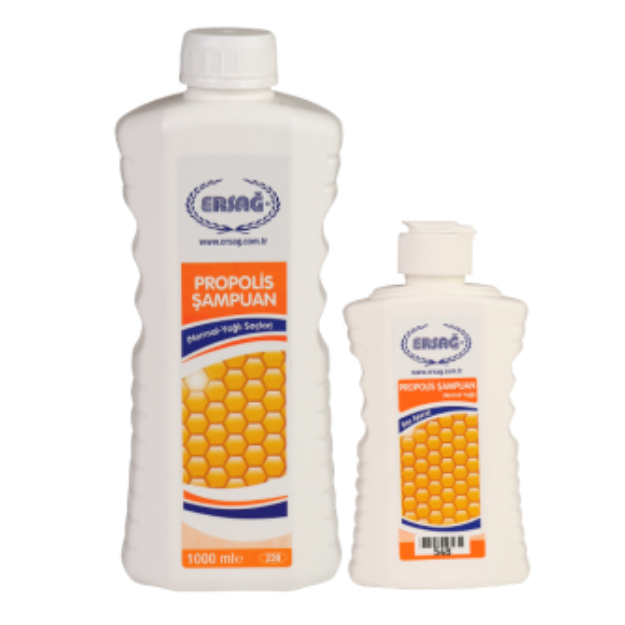 Normal va moyli sochlar uchun shampun Ersağ 1000 ml+ bo‘sh apparat