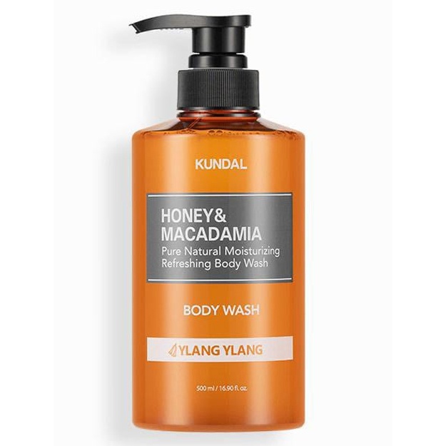 Yuvinish geli Kundal Pure Natural System Honey & Macadamia 500 ml. (YLANG YLANG)