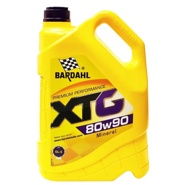 Mineral transmissiya moyi Bardahl XTG 80W90 5L
