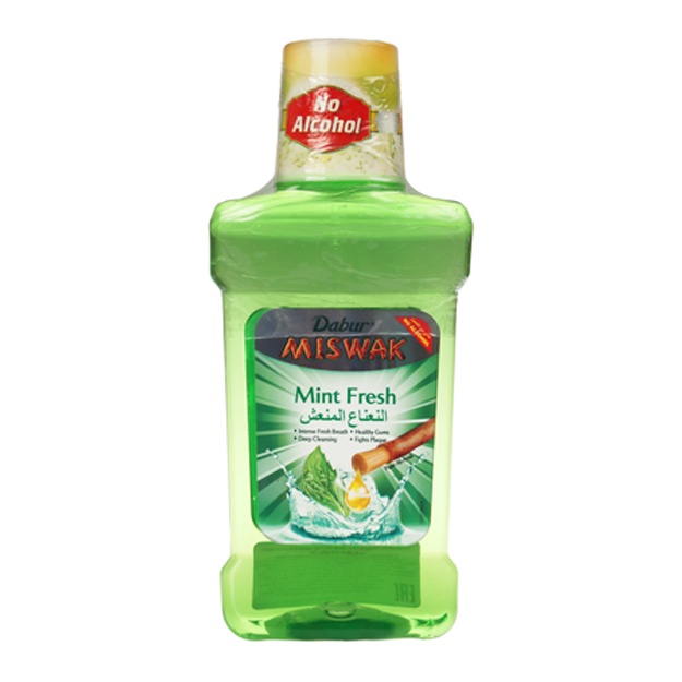 Og‘iz yuvish vositasi Dabur Miswak Mint Fresh 250ml