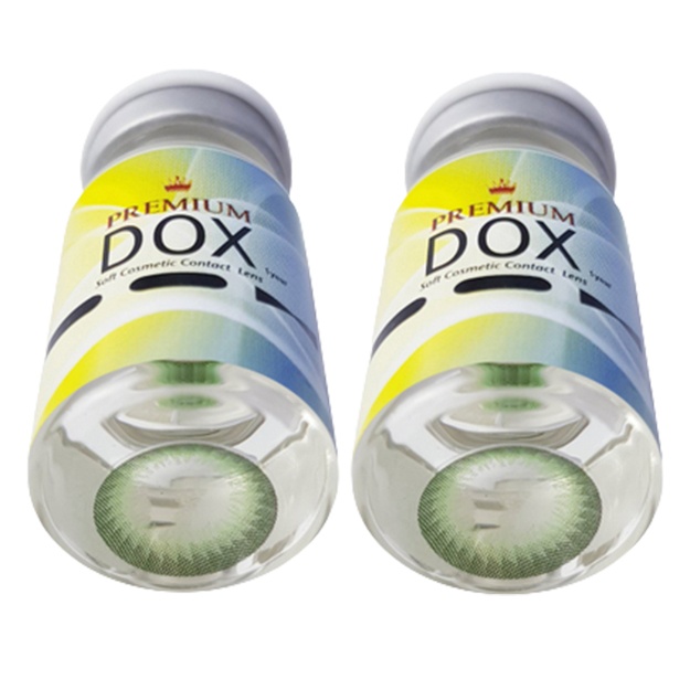 Rangli kontakt linzalari Premium Dox K2011 GREEN -7.5