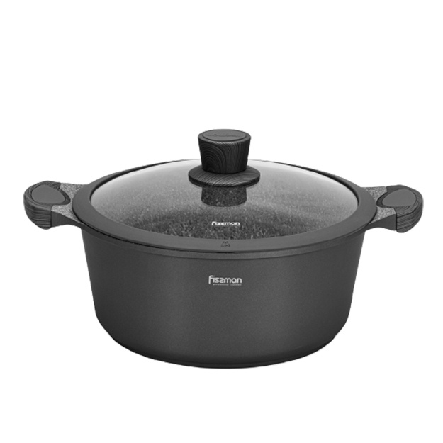 Кастрюля индукционная Fissman Prestige 28 см 6,2 л 5049