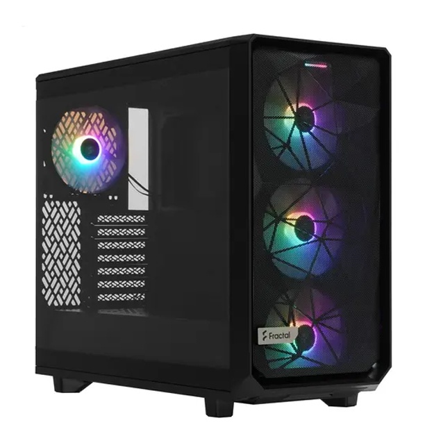 Kompyuter korpusi Fractal Design Meshify 2 Lite - Black RGB TG Light Tint