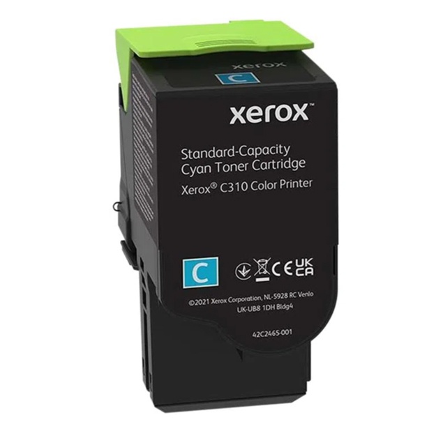 Тонер картридж Xerox C310/C315 Cyan 2000 страниц