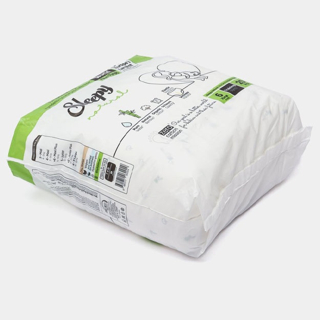Bolalar Tagliki Trutsiklar Sleepy natural pants №6, 15-25 kg, 20 dona