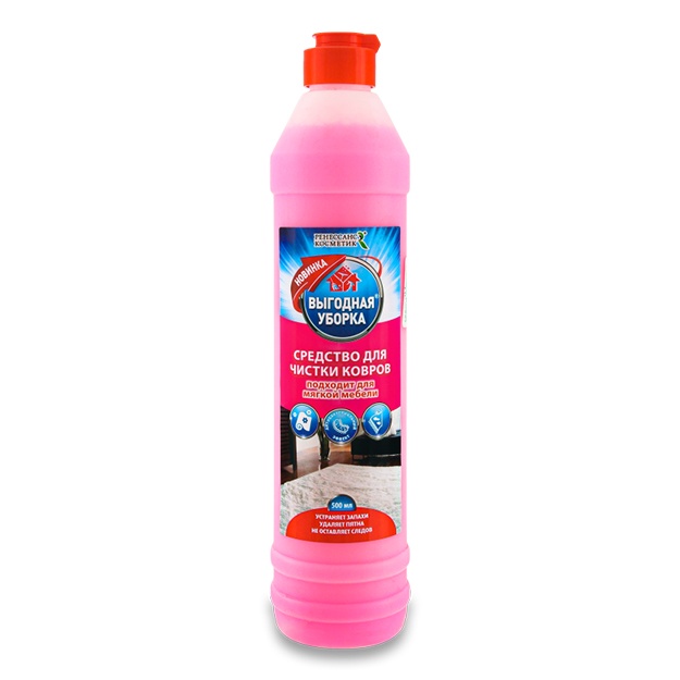 Gilamlar va yumshoq mebellar uchun tozalovchi Vigodnaya Uborka  500ml (RK)