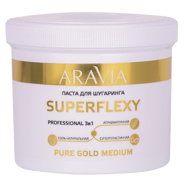 Shugaring pastasi Superflexy Pure Gold Aravia Professional 750g