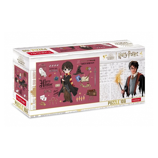 Pazzl Hatber Garri Potter 108 element A4f 108PZ4_25198