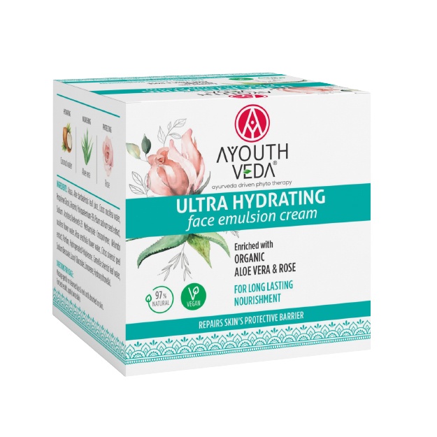 Krem emulsiyasi AyouthVeda Ultra Hydrating 50g