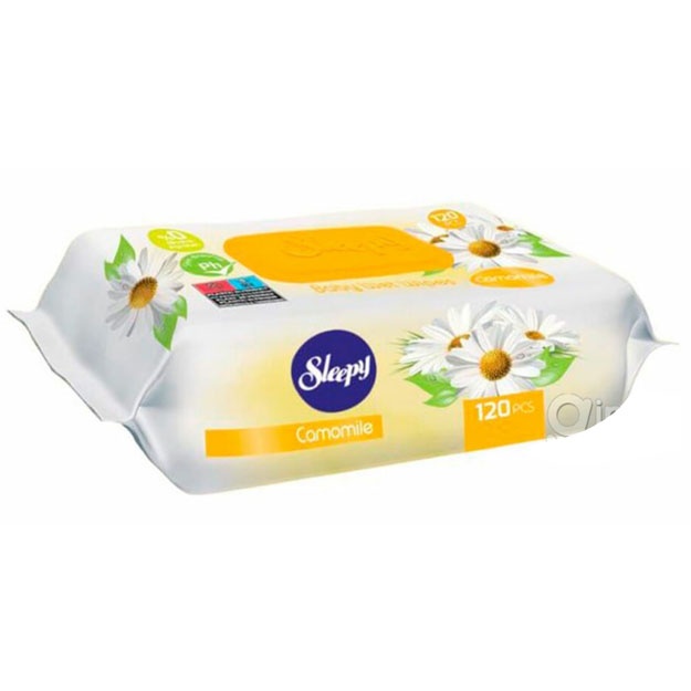 SLEEPY nam salfetkalar «ROMAChA» 120 dona