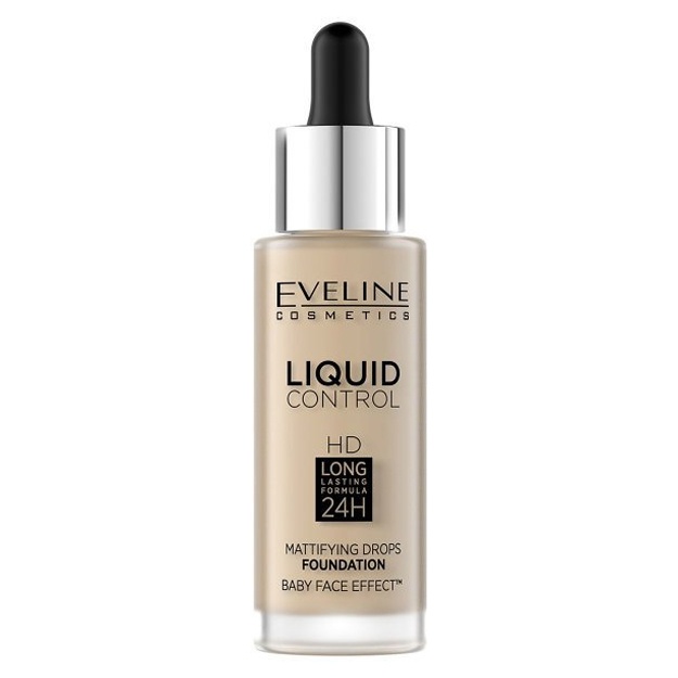 Жидкая тональная основа Eveline Liquid Control 32мл