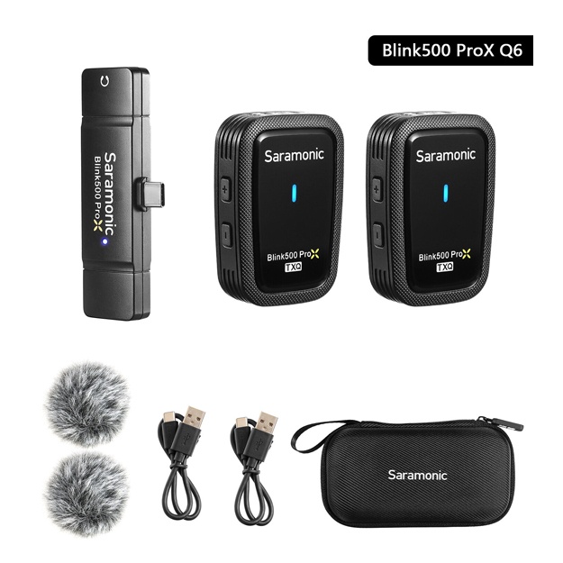 Симсиз микрофон Saramonic Blink500 ProX Q6