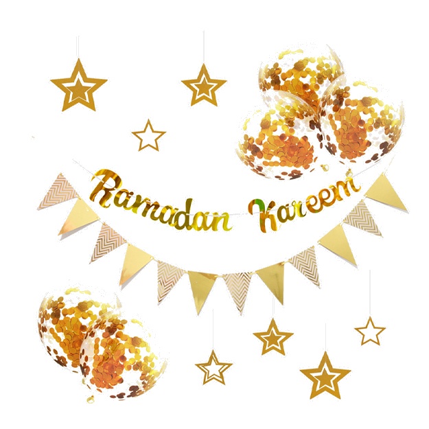 Bayram bezaklari to‘plami Ramadon Kareem Tillarang