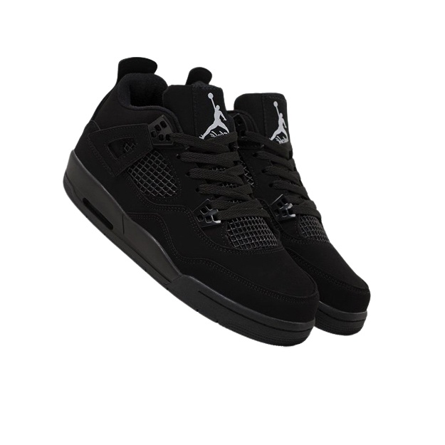 Erkaklar Krossovkasi Nike Air Jordan 4 Lux ART 578903 cherniy 41