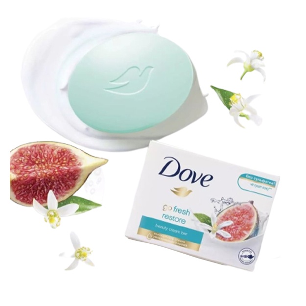 Yuz va tana uchun xushbo‘y sovun Dove Go Fresh Restore