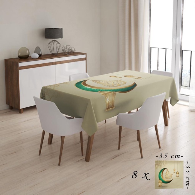 Рамадан Карим Турецкая скатерть Bellissimo Home BH38