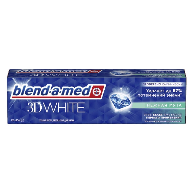 Tish pastasi Blend-a-med 3D Vhite Tender yalpiz 100 ml